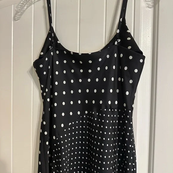 a new day Black and White Polka Dot Maxi Dress - Picture 3 of 8